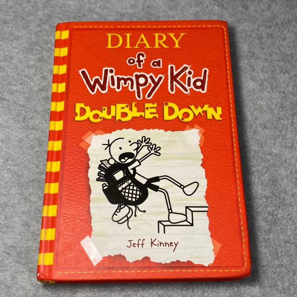 Diary of a Wimpy Kid Double Down Book 11 Kids Hardcover Adventure Jeff Kinney